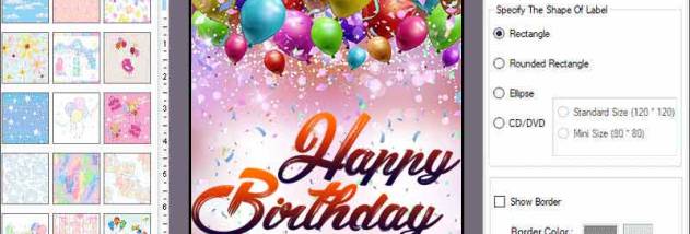 Download Birthday Card Designing Tool screenshot