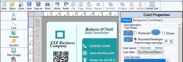 Download Business Card Software screenshot