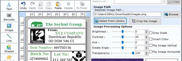 Download Code 128 SET A Barcode screenshot