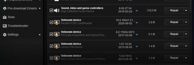 Driver Talent for Network Card screenshot