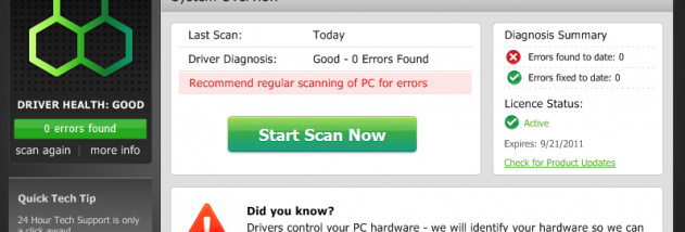 DriverHive screenshot