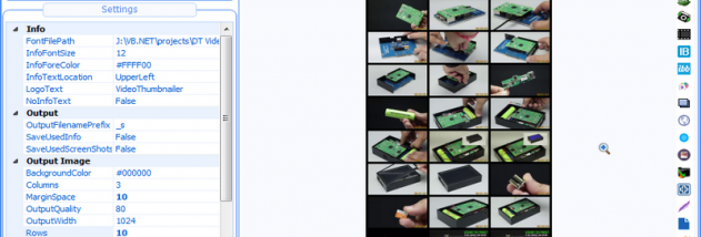 DT Video Thumbnailer screenshot