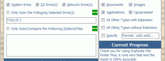 Duplicate File Finder Plus screenshot