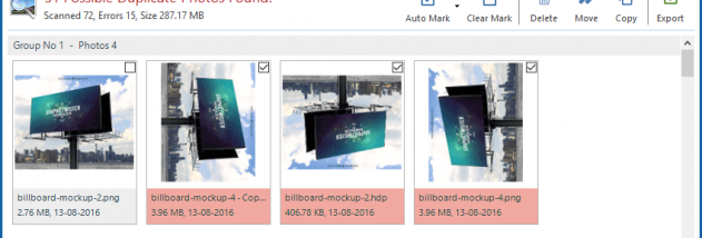 Duplicate Photo Finder screenshot