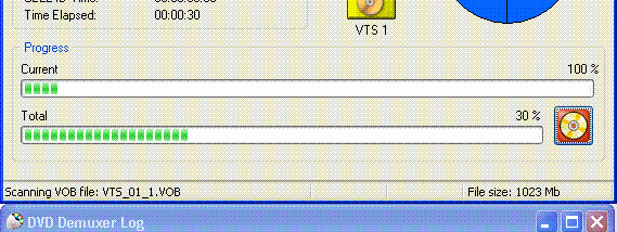 DVD Demuxer screenshot