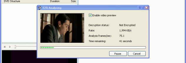DVDShrink screenshot