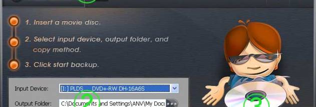 DVDSmith Movie Backup screenshot