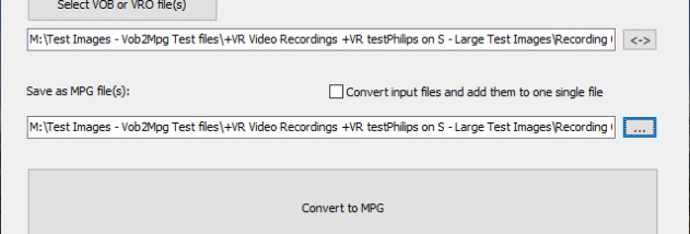DVDVob2Mpg screenshot