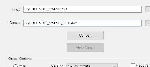 dwgConvert screenshot