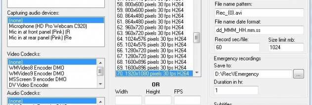 DxDvrCapture screenshot