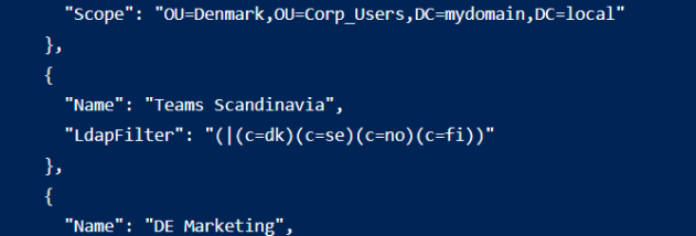 DynamicGroups screenshot