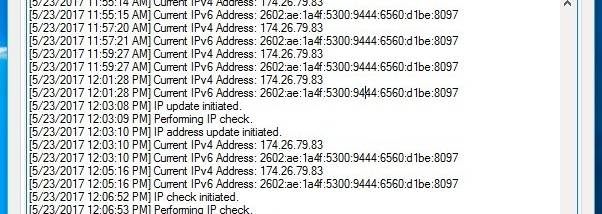 Dynu IP Update Client screenshot