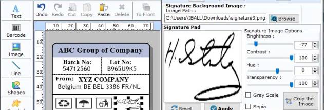 EAN13 Barcode Decoding Software screenshot