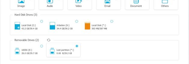 Eassiy Data Recovery Win screenshot