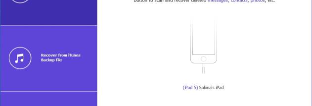 Eassiy iPhone Data Recovery Win screenshot
