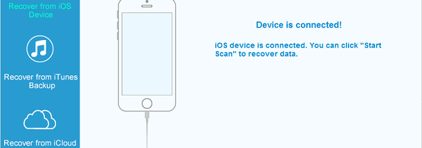 Eassos iPhone Data Recovery screenshot
