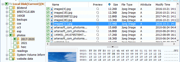 EassosRecovery Free screenshot