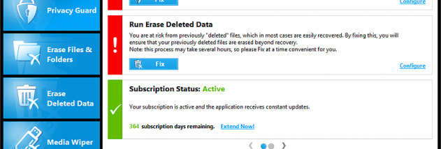 east-tec Eraser 2014 screenshot