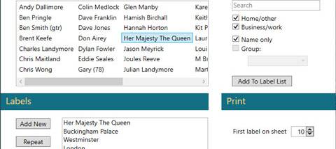 Easy Label Printer screenshot