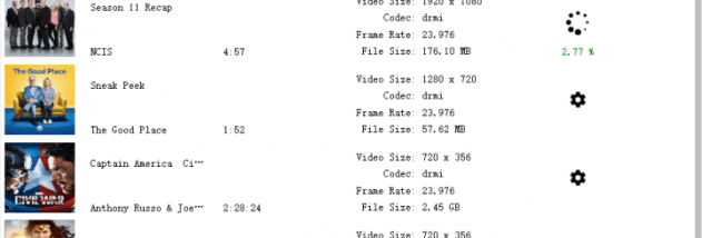 Easy M4V Converter for Windows screenshot