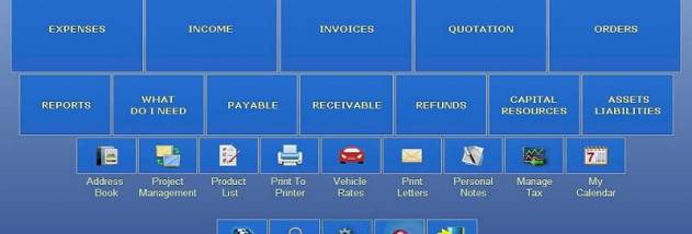 EasyAs Accounting Software screenshot