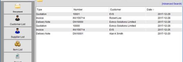 EasyBilling Invoicing Software screenshot