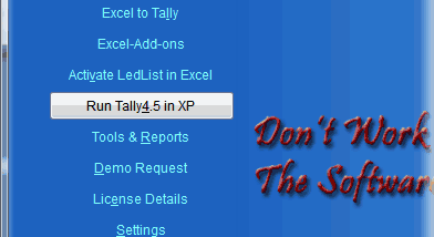 EazyAUTO4 Excel to Tally Data Converter screenshot