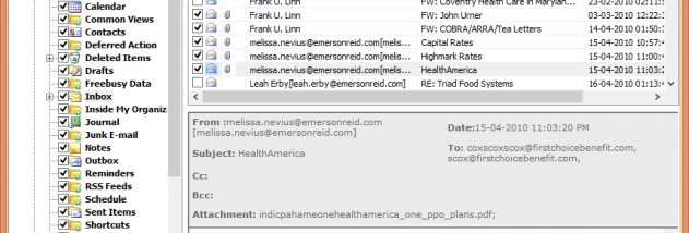EDB to PST Converter screenshot
