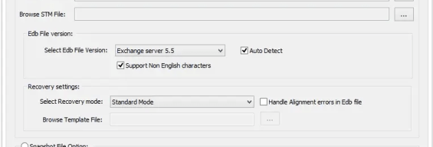 EDB to PST Converter screenshot