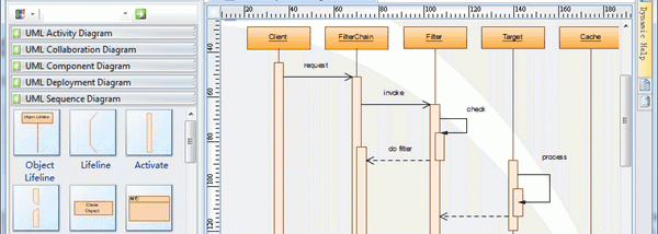 EDraw UML Diagrammer screenshot