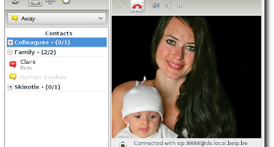 Ekiga for Windows screenshot
