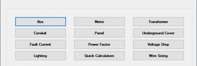 Electrc 2017 NEC Calculator screenshot