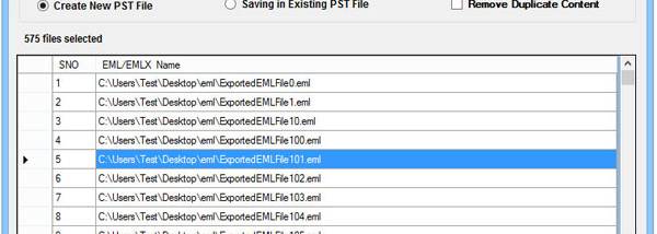 Em client to outlook conversion screenshot
