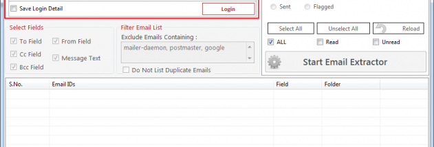 Email Address Extractor for Yahoo screenshot