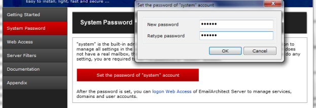 EmailArchitect Email Server screenshot