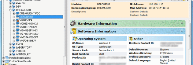 EMCO Network Inventory Enterprise screenshot