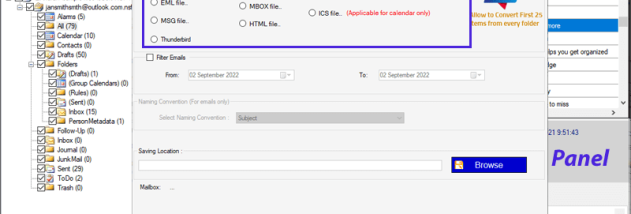 Enstella NSF to PST Converter screenshot