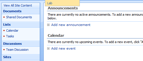 Enterprise Capacity Solution screenshot