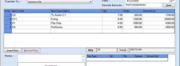 Enterprise Financial Software screenshot