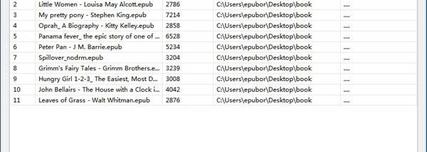 Epubor ePub to PDF Converter screenshot