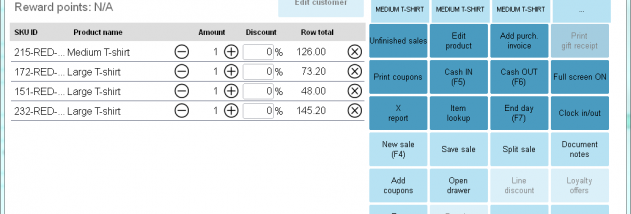 Retail Point of Sale for Windows screenshot