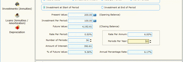 ESBFinCalc Pro screenshot