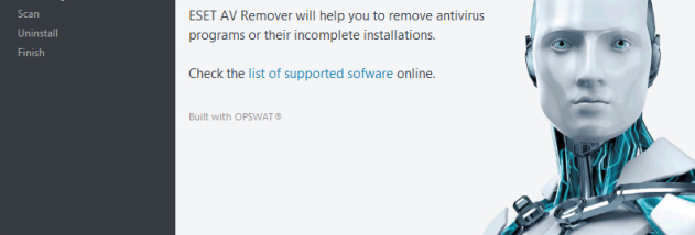 ESET AV Remover screenshot