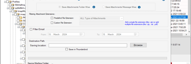 eSoftTools MBOX Compress Software screenshot
