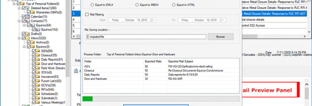 eSoftTools OST to PST Converter screenshot