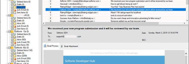 eSoftTools Windows Live Mail Converter screenshot