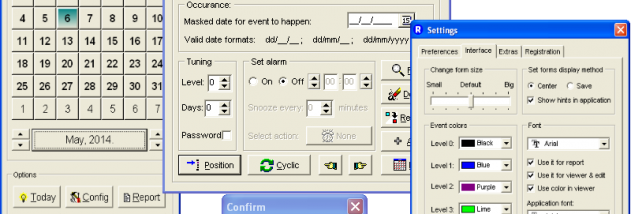 Events Reminder screenshot