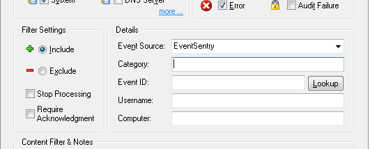 EventSentry Light screenshot