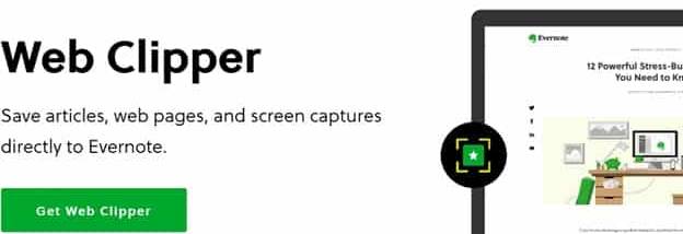 Evernote Web Clipper for Chrome screenshot