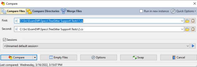 ExamDiff Pro x64 screenshot